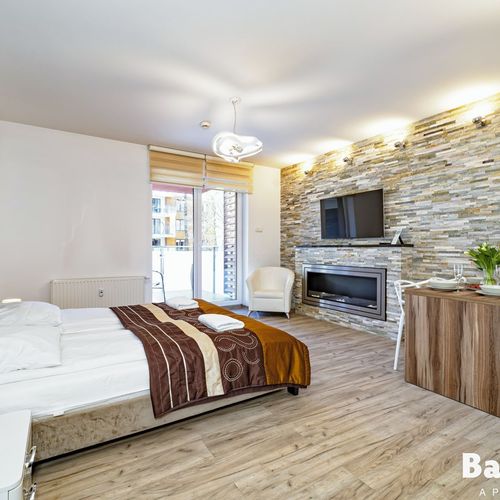 Apartament cu vedere spre curte cu 1 camera pentru 2 pers.