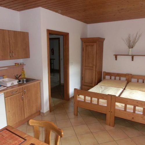 Studio Apartman pro 4 os. s 1 ložnicí (s možností přistýlky)