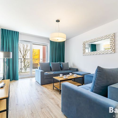 Apartament 6-osobowy z widokiem na port z 3 pomieszczeniami sypialnianymi