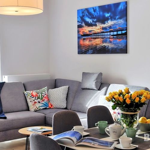 Apartament 6-osobowy z widokiem na port z 3 pomieszczeniami sypialnianymi