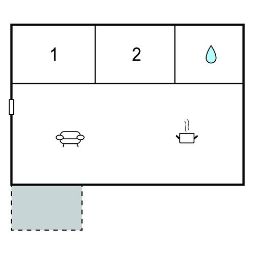 Apartman (jako celek) pro 4 os.