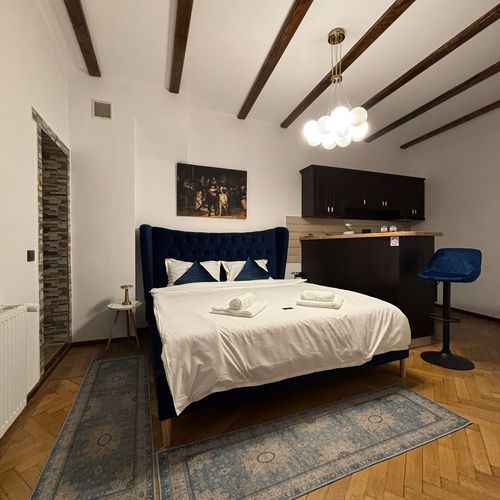 Apartament studio king cu 1 camera pentru 2 pers.
