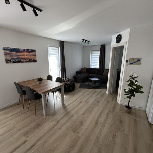 Apartament familial(ă) cu aer condiționat cu 2 camere pentru 4 pers. (se poate solicita pat suplimentar)