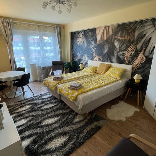 Apartament design la etaj cu 2 camere pentru 4 pers. (se poate solicita pat suplimentar)