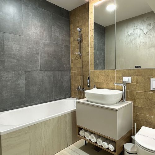 Apartament premium cu vedere spre munte cu 3 camere pentru 6 pers.
