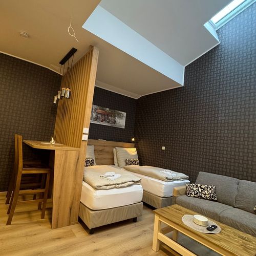Standard Apartman pro 2 os. s 1 ložnicí v podkroví (s možností přistýlky)