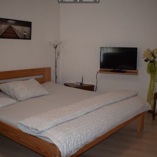 Apartman s vlastní malou kuchyňkou pro 1 os. s 1 ložnicí