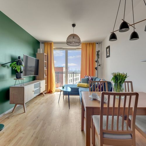 Apartament 4-osobowy Art Komfort z 2 pomieszczeniami sypialnianymi
