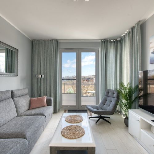 Apartament 4-osobowy Art Silver z 2 pomieszczeniami sypialnianymi