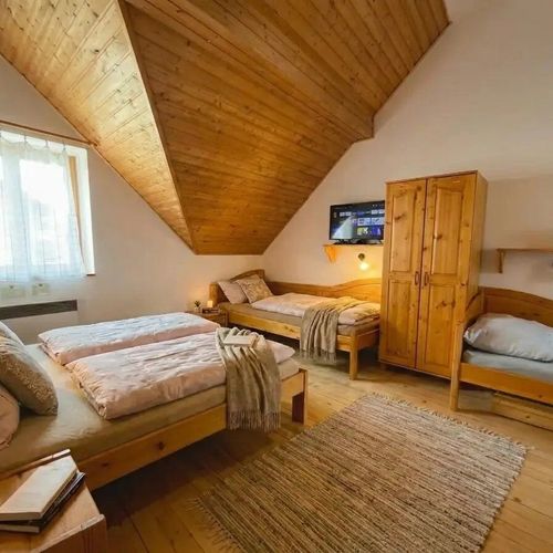 Domek całoroczny 7-osobowy z balkonem z łazienką