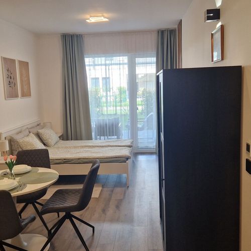 Apartament 2-osobowy na parterze z klimatyzacją z 1 pomieszczeniem sypialnianym
