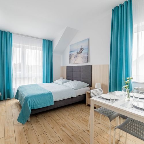 Apartament 2-osobowy na piętrze z 1 pomieszczeniem sypialnianym