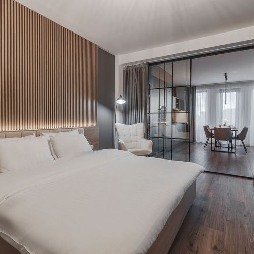 Apartament întreaga unitate cu aer condiționat cu 2 camere pentru 4 pers.