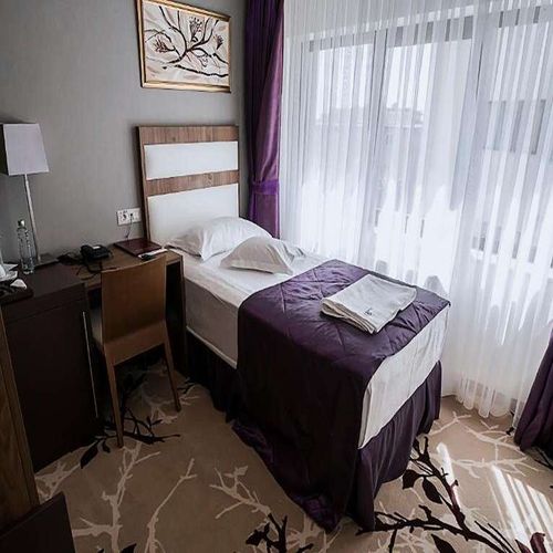 Pokój 1-osobowy z balkonem z widokiem na morze