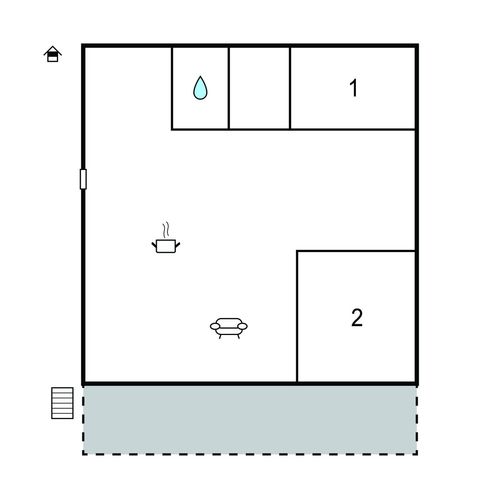 Apartman (jako celek) pro 4 os.
