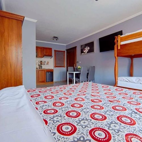 Apartament cu balcon cu 1 camera pentru 4 pers.
