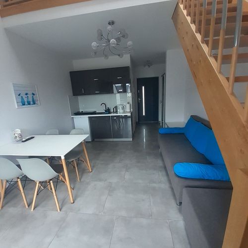 Apartament cu balcon cu aer condiționat cu 1 camera pentru 4 pers.