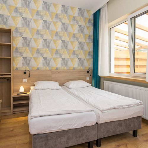 Apartament 5-osobowy na parterze Komfort z 2 pomieszczeniami sypialnianymi