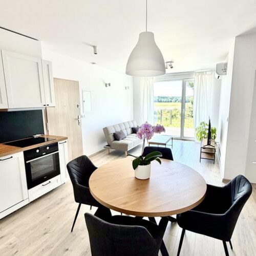 Apartament cu aer condiționat cu vedere spre pădure cu 2 camere pentru 6 pers.