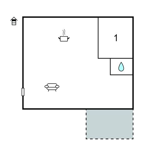 Apartman (jako celek) pro 4 os.
