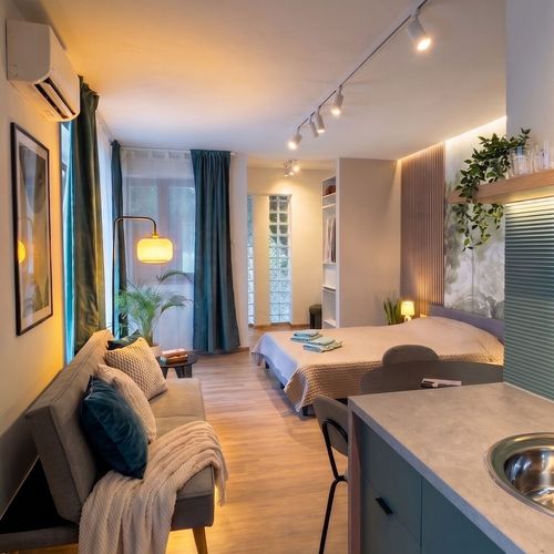 Apartament 3-osobowy z 1 pomieszczeniem sypialnianym