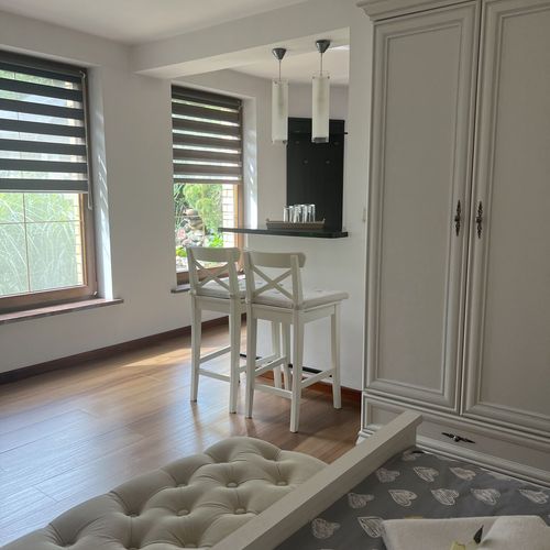 Apartament la parter cu vedere spre grădină cu 1 camera pentru 2 pers.