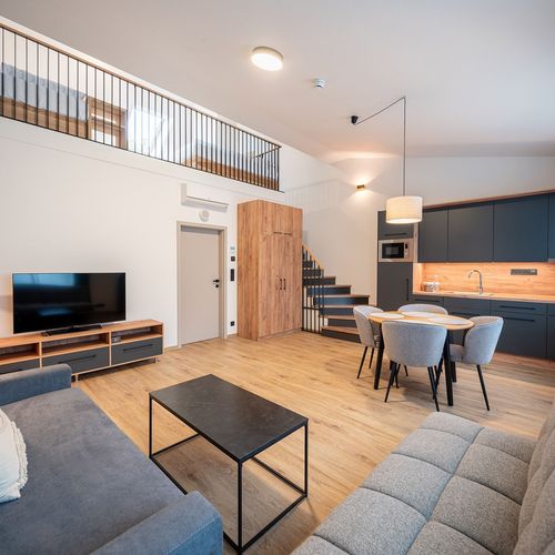Gold Apartman pro 4 os. s 1 ložnicí na poschodí (s možností přistýlky)