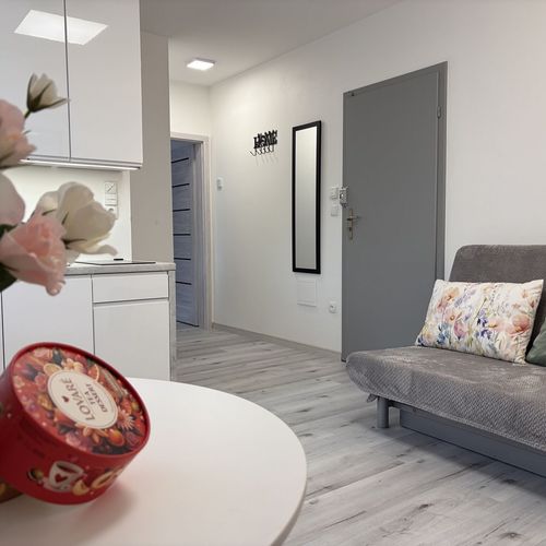 Apartament 3-osobowy z łazienką z własną kuchnią z 2 pomieszczeniami sypialnianymi