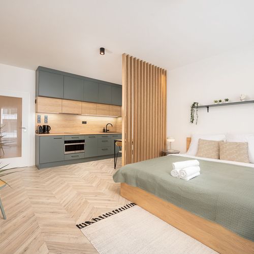 Apartament cu balcon cu 1 camera pentru 2 pers.