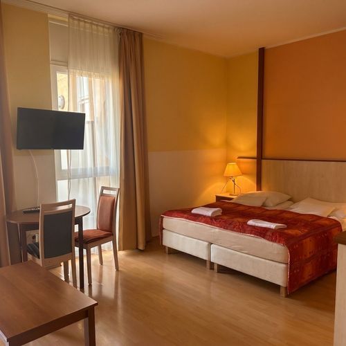 Apartament studio la etaj cu 1 camera pentru 2 pers.