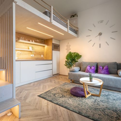 Apartament cu 1 camera pentru 4 pers.