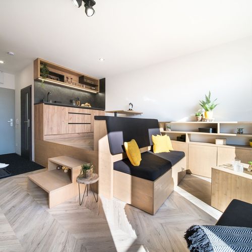 Apartament cu 1 camera pentru 2 pers.