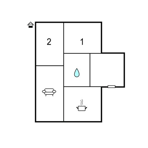 Apartman (jako celek) pro 4 os.