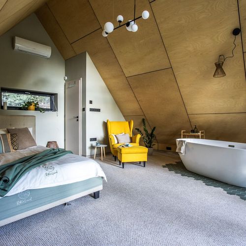 Casă de oaspeți romantică duplex Dream pentru 2 pers. (se inchirieaza doar integral)