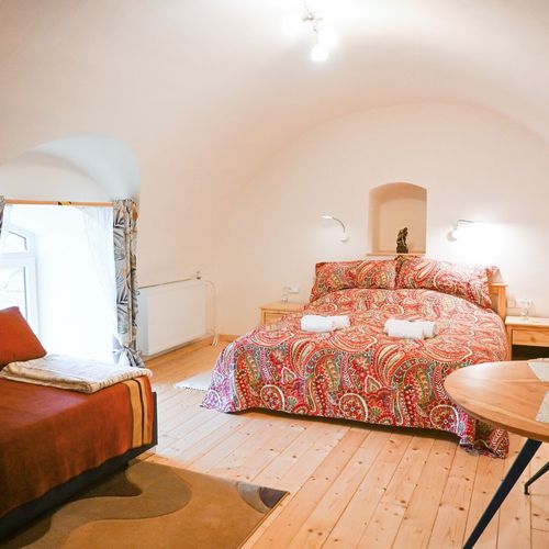 Deluxe Apartman pro 3 os. s 1 ložnicí na přízemí
