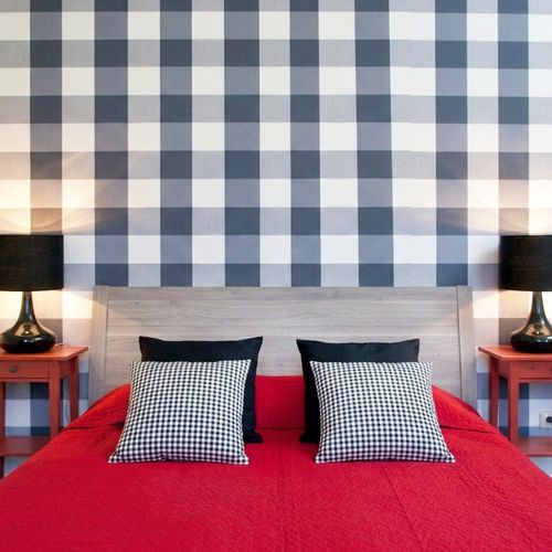 Apartament design la parter cu 1 camera pentru 3 pers.