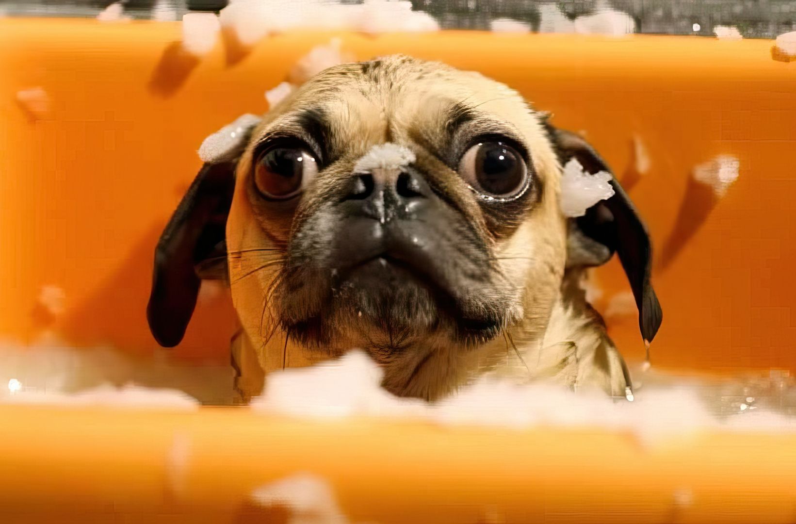 What happens if you wash a dog store with human shampoo