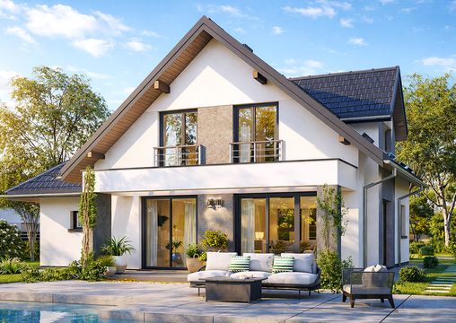 gdzie kupić projekt domu - APS 162 NEW wariant 2 LUA1694