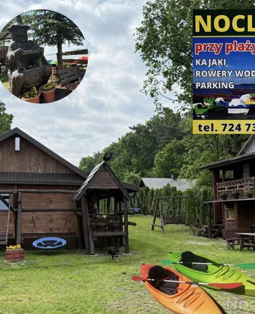 Noclegi przy plaży "Moczydło"
