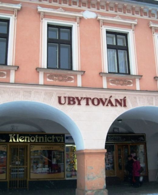 Ubytování Svitavy náměstí Míru 75/13