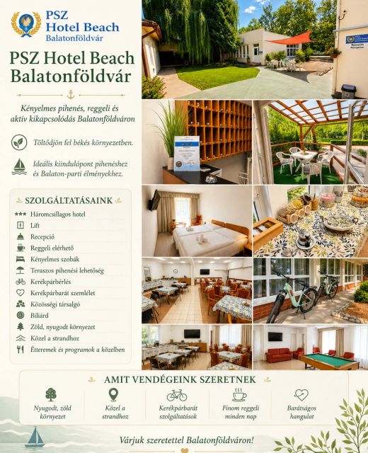 PSZ Hotel Beach Balatonföldvár