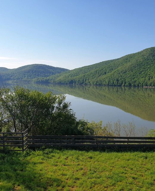 Amazing Panoramic View of Calinesti Oas Lake Călinești-Oaș