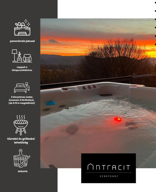 Antracit house Vendégház Verőce