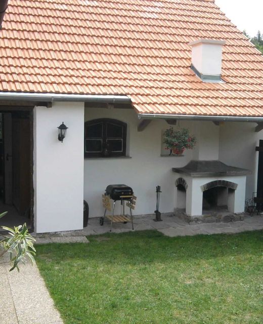 Chalupa u Dalešické přehrady Mohelno