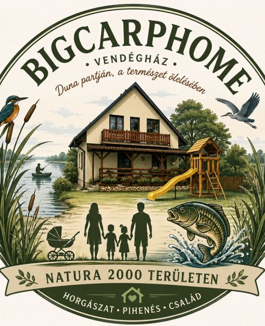 BigCarpHome Vendégház Szigetbecse