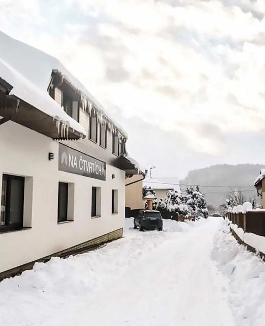 Apartmány na čtvrtích Dolní Bečva