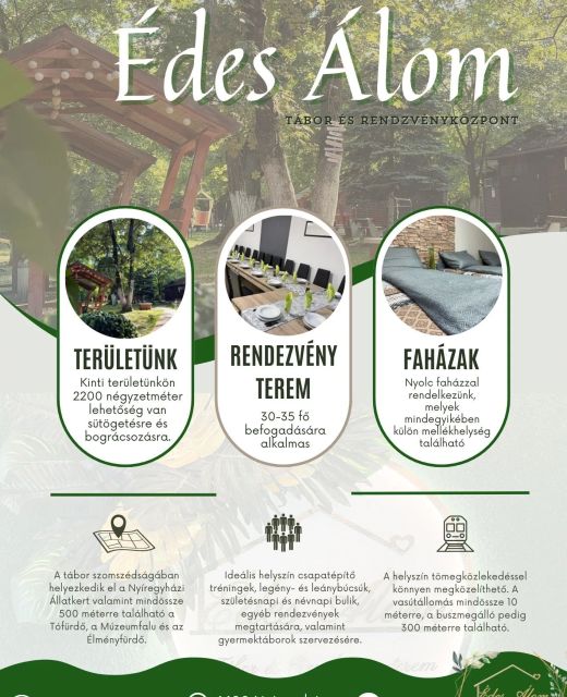 Édes Álom Tábor Nyíregyháza-Sóstó