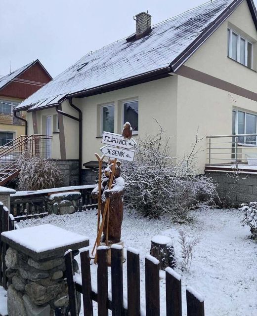 Chata u medvěda Adolfovice Bělá pod Pradědem