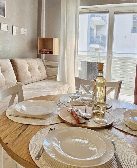 HOLIDAY HOME Slavia New 011 przy plaży z balkonem