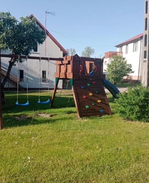 Owocowe Wakacje - Domek drewniany nad jeziorem Mikołajki